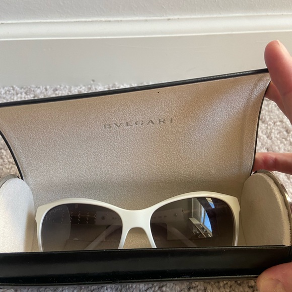 Bvlgari White Sunglasses - Picture 9 of 9